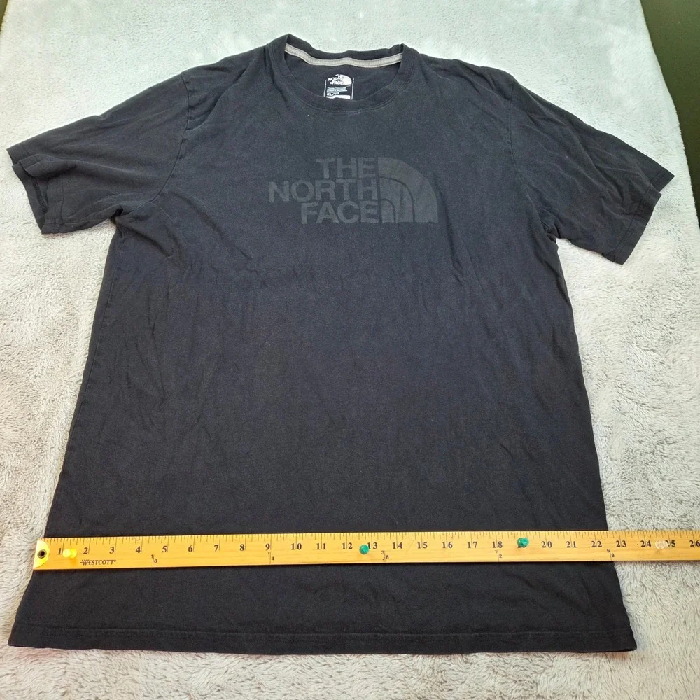 The North Face T-Shirt Mens XL Classic Fit Logo Graphic Short Sleeve Black Tee